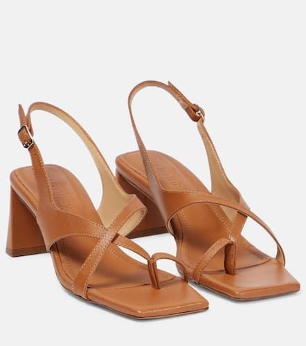 Sandali slingback Arcos in pelle - Souliers Martinez - Modalova