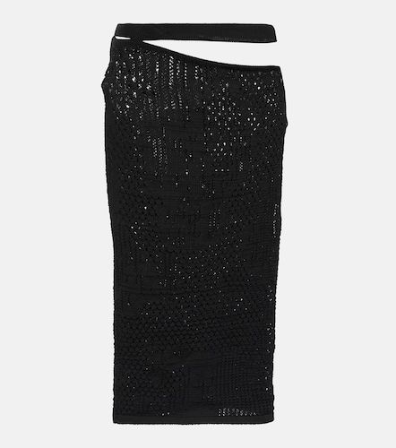 Gonna midi in maglia di cotone - Roberta Einer - Modalova