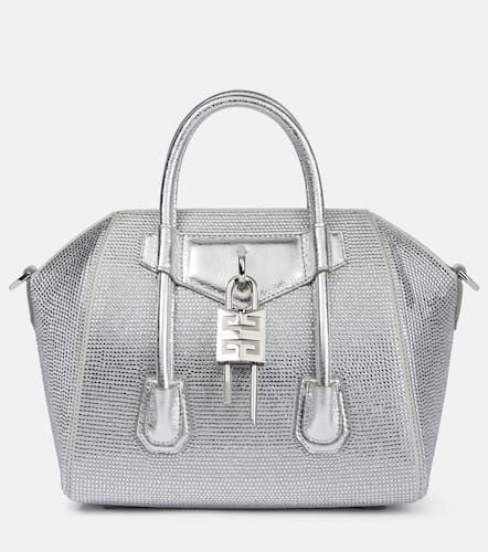 Tote Antigona Lock Mini mit Kristallen - Givenchy - Modalova