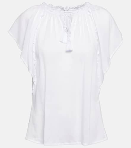 Elsa ruffle-trimmed top - Poupette St Barth - Modalova