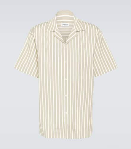 Lanvin Striped cotton bowling shirt - Lanvin - Modalova