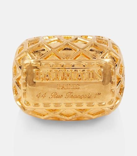 Balmain Logo ring - Balmain - Modalova