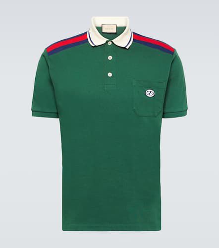 Gucci Cotton jersey polo shirt - Gucci - Modalova