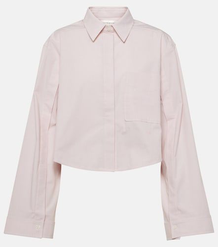 Camicia cropped in misto cotone - Victoria Beckham - Modalova
