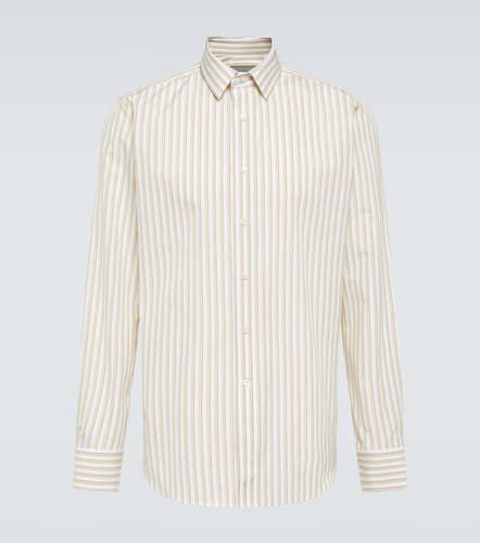 Canali Striped cotton shirt - Canali - Modalova