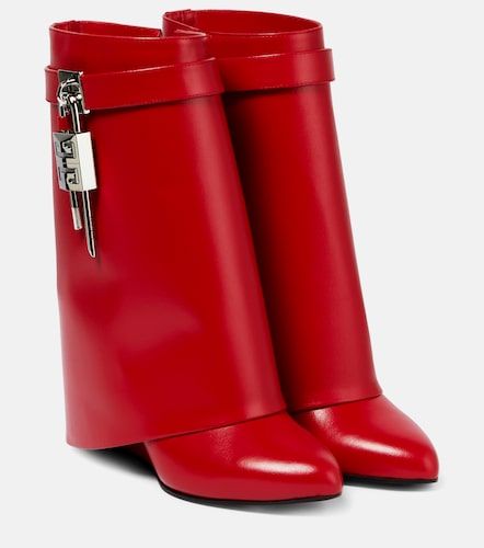 Stivaletti Shark Lock in pelle - Givenchy - Modalova