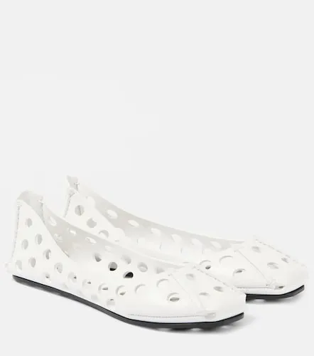 Alaia Perfo leather ballet flats - Alaia - Modalova