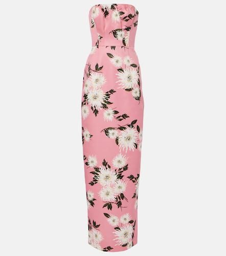 Emine floral taffeta faille gown - Emilia Wickstead - Modalova