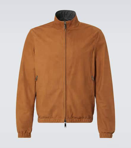 Zegna Reversible leather blouson - Zegna - Modalova