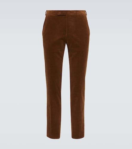 Pantaloni slim in cotone e cashmere - Zegna - Modalova
