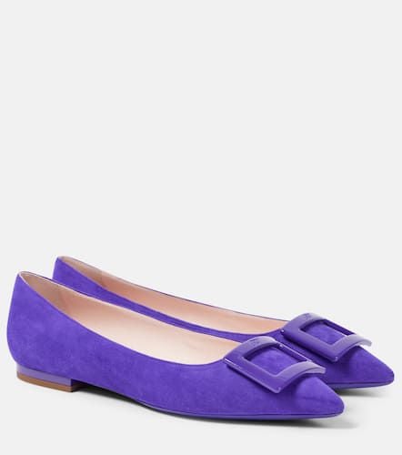 Gommettine suede ballet flats - Roger Vivier - Modalova