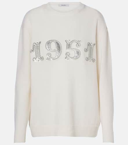 Plata embellished wool and cashmere sweater - Max Mara - Modalova