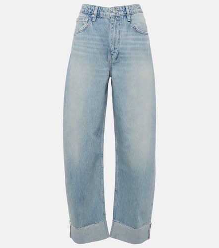 Frame High-Rise Barrel Jeans - Frame - Modalova