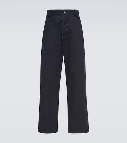 Cotton twill straight pants - Bottega Veneta - Modalova