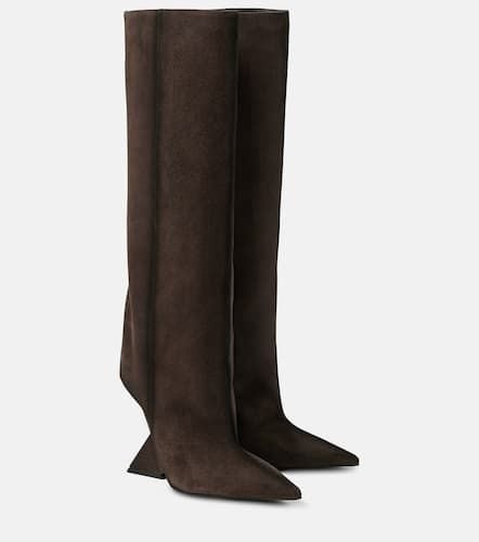 Cheope suede knee-high boots - The Attico - Modalova