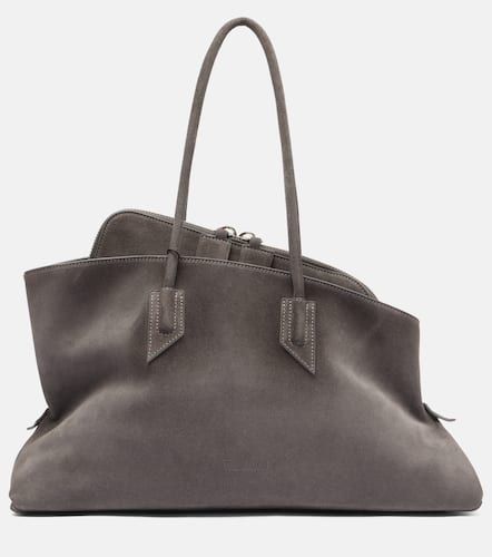 La Passeggiata Medium suede tote bag - The Attico - Modalova