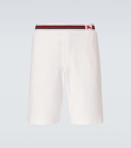 Shorts EKD de rizo en mezcla de algodón - Burberry - Modalova