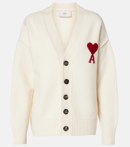 Ami de Cour virgin wool cardigan - Ami Paris - Modalova