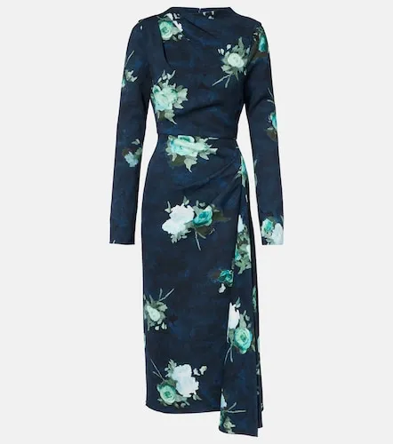 Erdem Bedrucktes Midikleid aus Cady - Erdem - Modalova