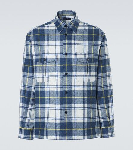 Sobrecamisa de cachemir a cuadros - Dunhill - Modalova