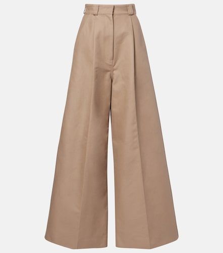 Weite Hose aus Baumwoll-Gabardine - Balenciaga - Modalova