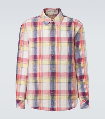 Camisa Daybreak de lino a cuadros - God's True Cashmere - Modalova