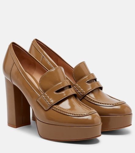Salones con plataforma Jenna de piel - Gianvito Rossi - Modalova