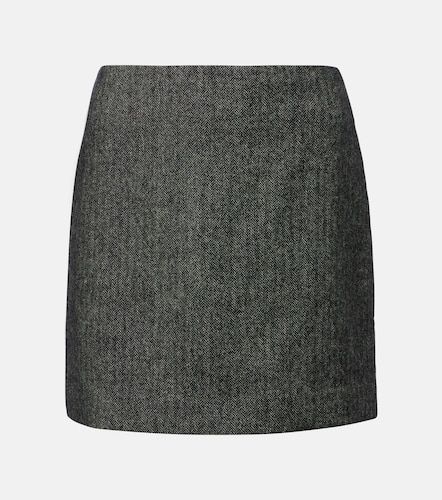 Coci herringbone wool-blend miniskirt - Blaze Milano - Modalova