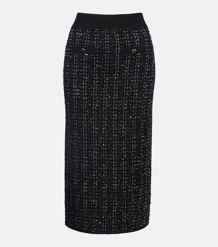 Falda midi Corbin de tweed - Veronica Beard - Modalova