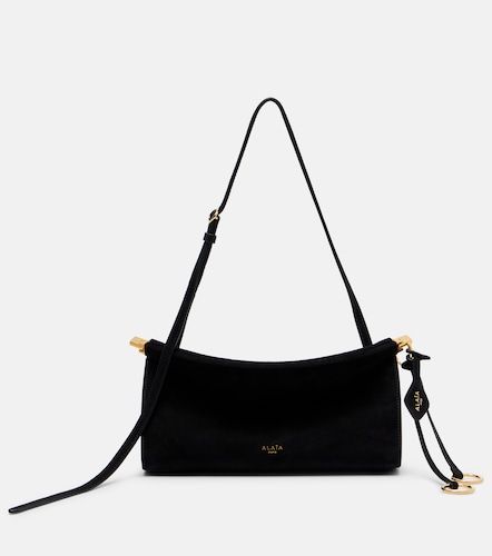 Alaia Le Click suede shoulder bag - Alaia - Modalova