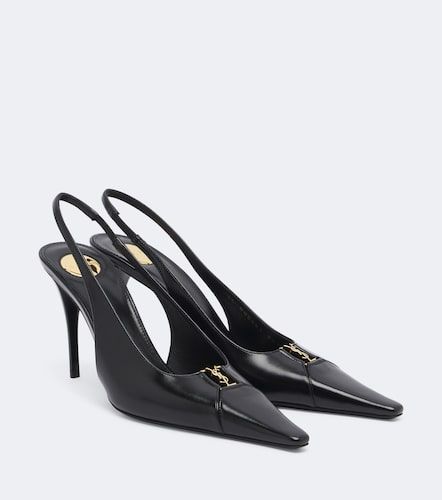 Slingback-Pumps Cassandre aus Leder - Saint Laurent - Modalova