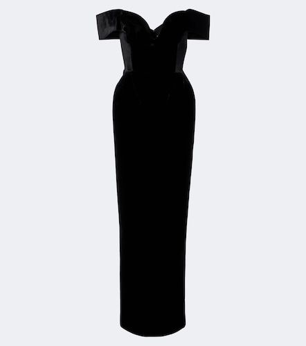 Off-Shoulder Robe Ryn aus Samt - Rachel Gilbert - Modalova