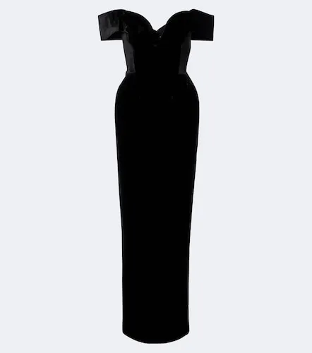 Ryn off-shoulder velvet corset gown - Rachel Gilbert - Modalova