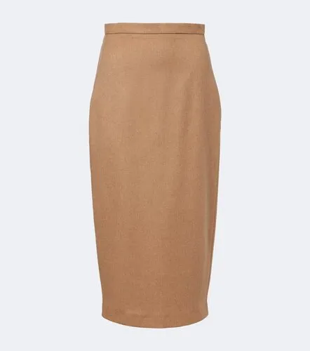 Max Mara Camel hair midi skirt - Max Mara - Modalova