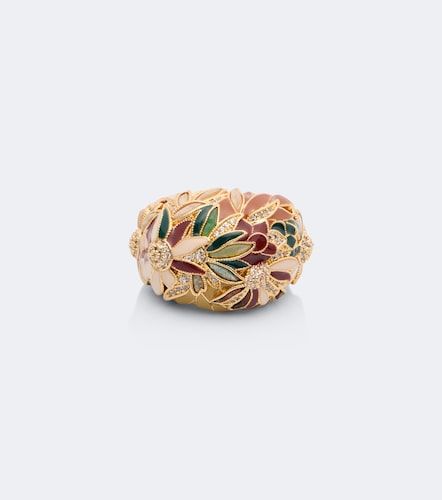 Ring Botanica mit Edelsteinen, 16kt vergoldet - Zimmermann - Modalova