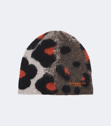 Gorro de jacquard en mezcla de alpaca y lana - Givenchy - Modalova