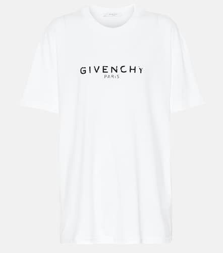 Givenchy T-shirt in cotone con logo - Givenchy - Modalova