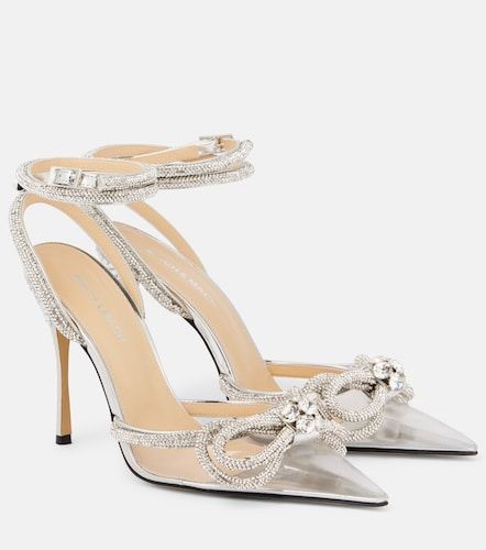 Double Bow embellished pumps - Mach & Mach - Modalova