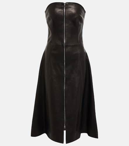 Khaite Valerie leather midi dress - Khaite - Modalova