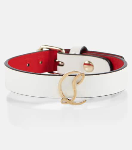 Loubilink leather bracelet - Christian Louboutin - Modalova