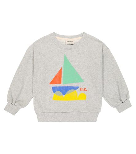 Boat print cotton sweatshirt - Bobo Choses - Modalova