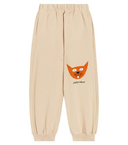 Printed cotton jersey sweatpants - Jellymallow - Modalova