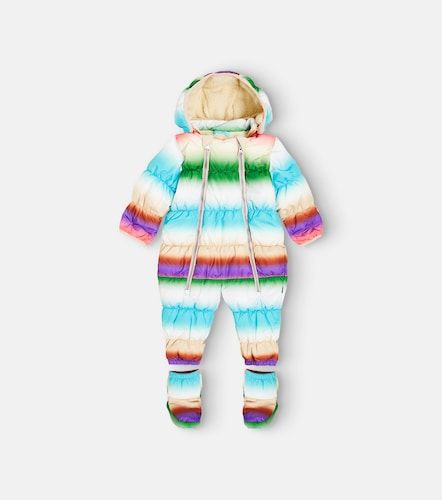 Bebé - traje de esquí Hebe a rayas - Molo - Modalova