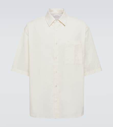 Oversized cotton-blend shirt - Lemaire - Modalova