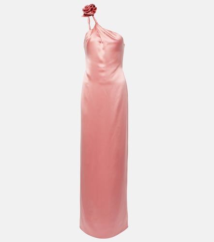 Abito lungo in satin di seta - Magda Butrym - Modalova