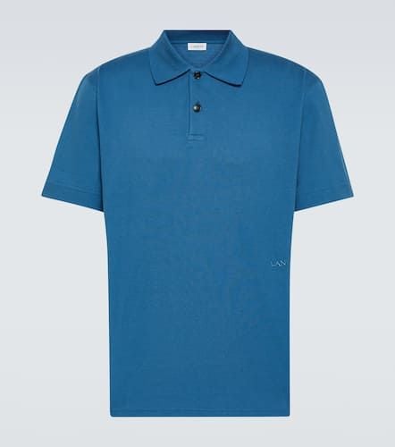 Curb oversized piquÃ© polo shirt - Lanvin - Modalova