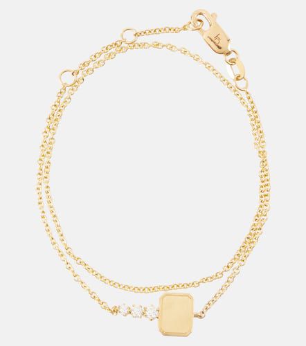 Catherine Mini 18kt necklace with diamonds - Jade Trau - Modalova