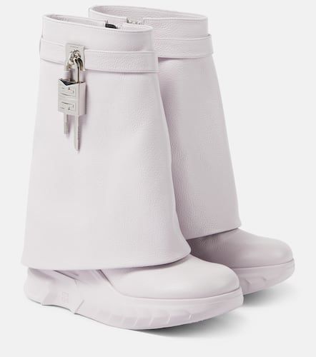 Stiefel Shark Lock aus Leder - Givenchy - Modalova