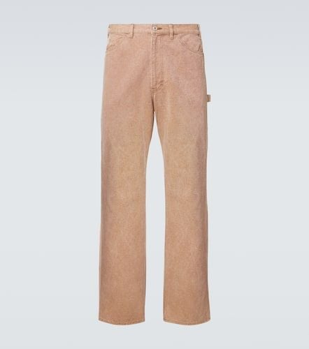 Cotton canvas straight pants - Auralee - Modalova