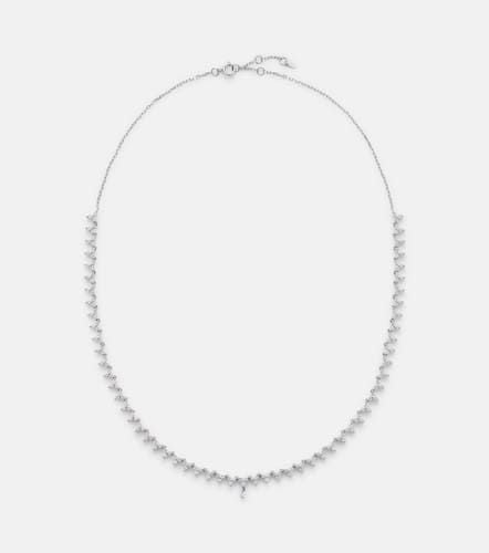 PersÃ©e 18kt white gold tennis necklace with diamonds - Persee - Modalova